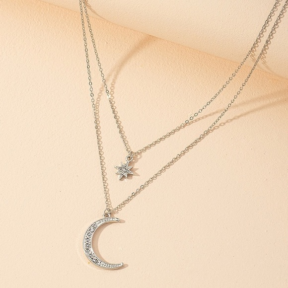 marie and lux Jewelry - 5 for $25 Moon and Star Necklace
